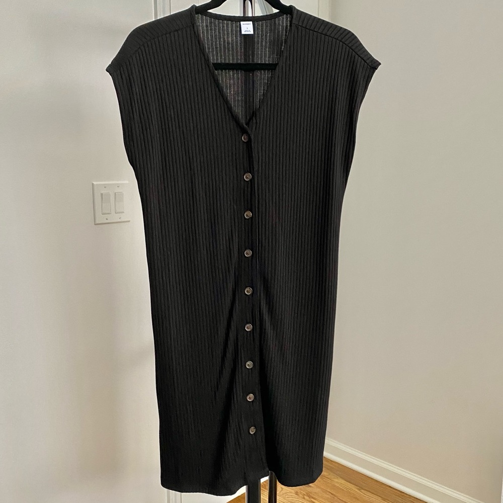 Button Down Tunic Dress